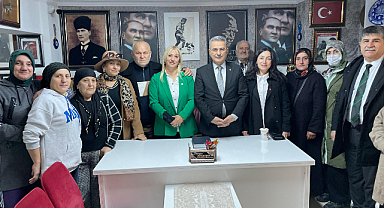 İLKADIM'DA MUHTAR ZİYARETLERİ DEVAM EDİYOR