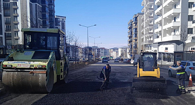 Büyükşehir Belediyesi Asfalt Sezonunu Erken Başlattı!