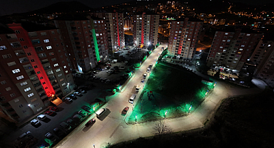 Canik'e Yeni Parklar Estetik Sokaklar