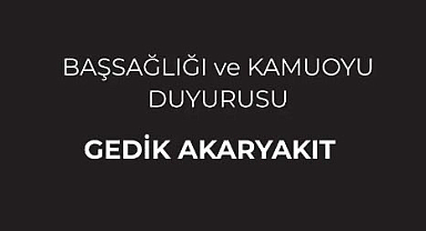 BAŞSAĞLIĞI ve KAMUOYU DUYURUSU