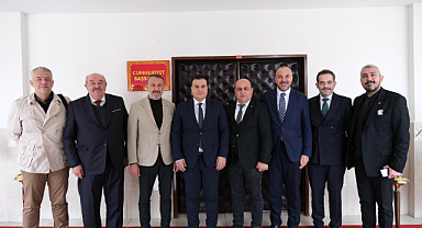 Çarşambalılar Vakfı'ndan İlçe Protokolüne Ziyaret