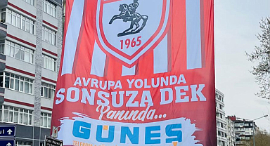 Samsunspor Avrupa Yolunda! Şehir Bayraklarla Donatıldı