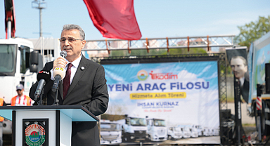 İlkadım'da 40 Yeni Araç Hizmete Başladı