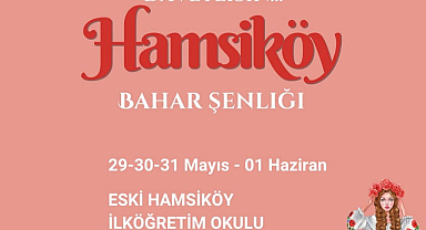 Trabzon Bahar Şenliği, Maçka Hamsiköy’de yapılacak.