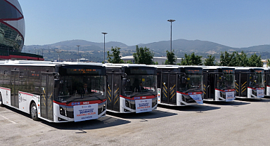 25 YENİ OTOBÜS SAMSUN’A HİZMET VERECEK