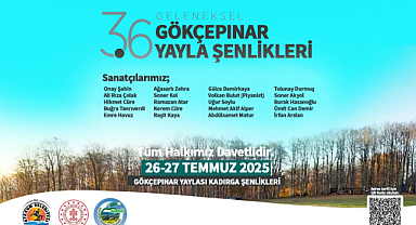 Gökçepınar Yaylası'nda festival coşkusu yaşanacak