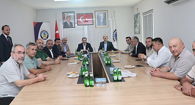  (OSB) müteşebbislerle bir araya gelindi