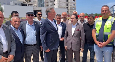 Tekkeköy Devlet Hastanesi’nde Çalışmalar Tüm Hızıyla Sürüyor