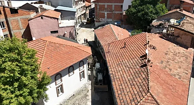 Çorum’un tarihi Dr. Pertevbey Sokakları baştan sona yenileniyor