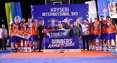 FIBA Onaylı 3x3 Uluslararası Basketbol Turnuvası Kayseri’de Tamamlandı
