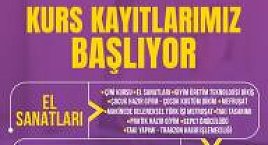 Atakum Belediyesinin düzenleyeceği kurslarda yok yok