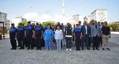 Atakum Zabıtasına özel kutlama