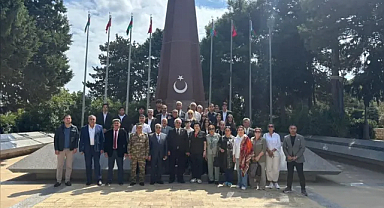 Azerbaycan’da Türk şehitleri unutulmadı