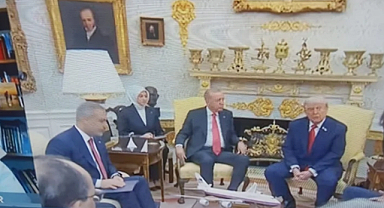Erdoğan ve Trump Beyaz Saray’da Görüştü
