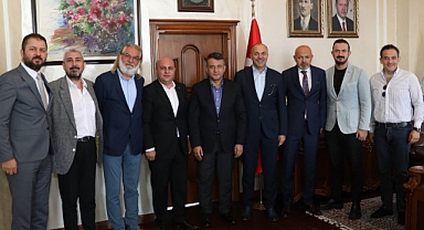 Samsun Çarşambalılar Vakfı’ndan Başkan Doğan’a Ziyaret