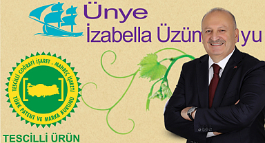 ÜNYE İZABELLA ÜZÜM SUYUNA COĞRAFİ TESCİL