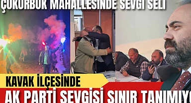 AK Parti Kavak İlçe Başkanı Onur Bakır'ın Köy Gezileri Devam Ediyor: Çukurbük Mahallesi'nde Coşkulu Karşılama