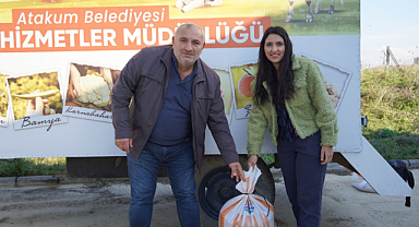 Başkan Türkel'den Atakumlu çiftçiye karakılçık buğdayı desteği