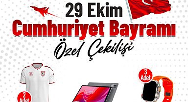 Canik Belediyesi'nden Hediye Yağmuru