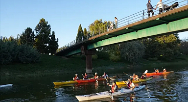  Kentpark ve Porsuk’ta su üstünde spor keyfi