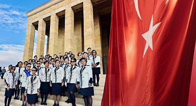 Samsun Atakum Cumhuriyet Kadınları Bandosu 29 Ekim Cumhuriyet Bayramı etkinlikleri için ANKARA DA