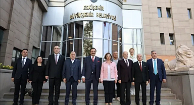 Kent Ekonomisi ve İş Birliği Konuları Görüşüldü