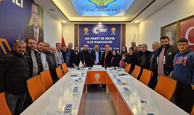 AK Parti 19 Mayıs İlçe Başkanlığı'ndan rekor üye sayısı