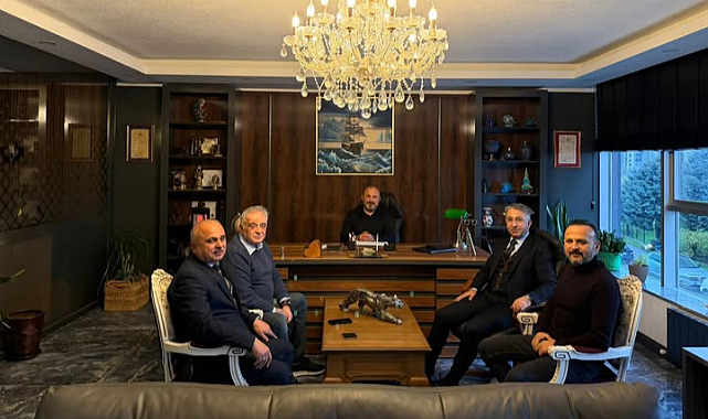 Akman,Bugün Canik İlçemizin Değerli Kaymakamı Şeref AYDIN'ı ağırladık.