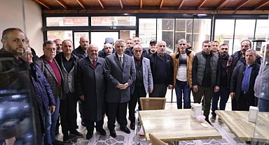 Başkan İhsan Kurnaz'dan İlyasköy Esnafına Ziyaret