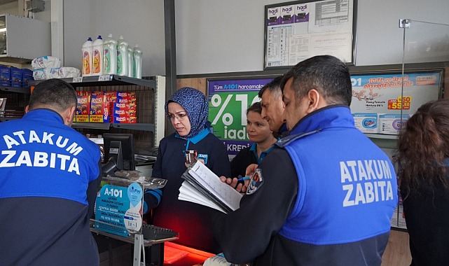 Başkan Türkel, Atakum'da gıda denetimlerine hız kazandırdı