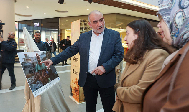 Canik Belediyesi Filistin'deki Zulmü Fotoğraf Kareleriyle Aktardı