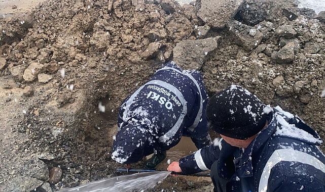 DONDURUCU SOĞUKTA SU MESAİSİ