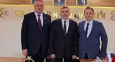 Esen’den MHP Samsun İl Başkanlığına Ziyaret