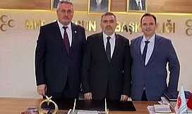 Esen’den MHP Samsun İl Başkanlığına Ziyaret