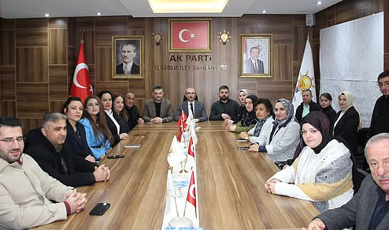 İlkadım AK Parti İlçe Başkanı Ersin Kasap’tan İstişare Toplantısı