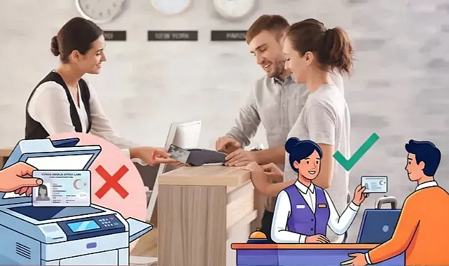 Konaklama Tesislerinde Kimlik Fotokopisi Dönemi Bitiyor