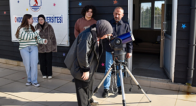 OMÜ’de ‘Astronomi Eğitim/ İş Gölgeleme Programı’ tamamlandı