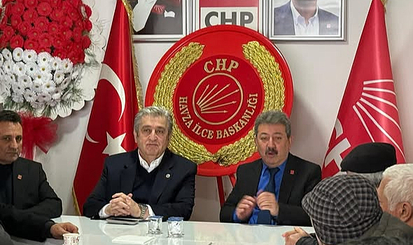 Samsun CHP Milletvekili, Havza İlçe Başkanlığını ziyaret etti.