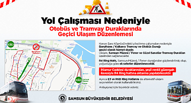 BARUTHANE-KALKANCI DURAĞI GEÇİCİ OLARAK HİZMET DIŞI KALACAK