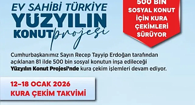 Bu Hafta 21 Bin 49 Konut İçin Kura Çekilecek