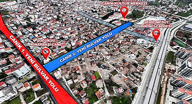 Canik 2. Yeni Bulvar Yolu Geliyor