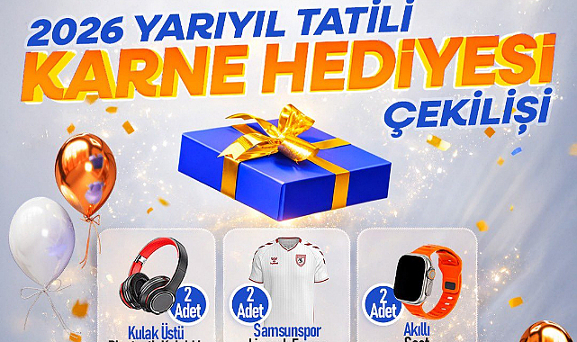 Gelenek Devam Ediyor: Karne Hediyeleri Canik Belediyesi'nden