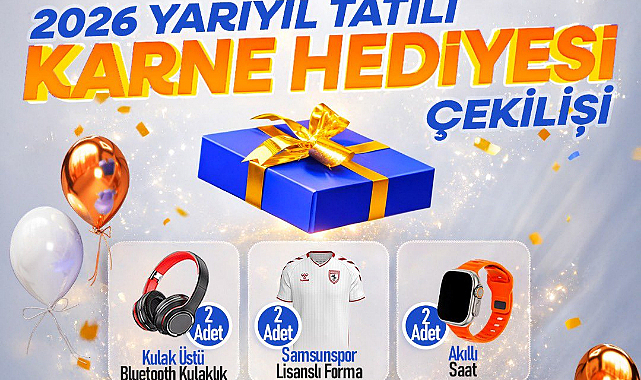 Gelenek Devam Ediyor: Karne Hediyeleri Canik Belediyesi'nden