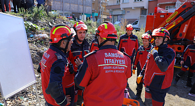 SAMSUN İTFAİYESİ MÜDAHALE GÜCÜ İLE DİKKAT ÇEKİYOR
