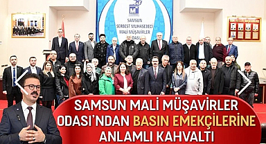 Samsun Mali Müşavirler Odası Gazetecileri Unutmadı