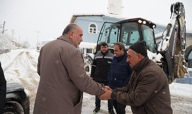 Sandıkçı'dan Yerinde Takip: Canik'te 7/24 Karla Mücadele