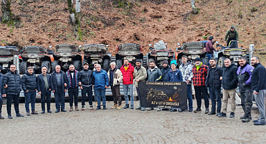 ATV VE UTV TUTKUNLARI ORDUDA BULUŞTU