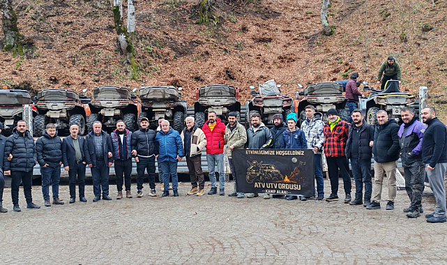 ATV VE UTV TUTKUNLARI ORDUDA BULUŞTU