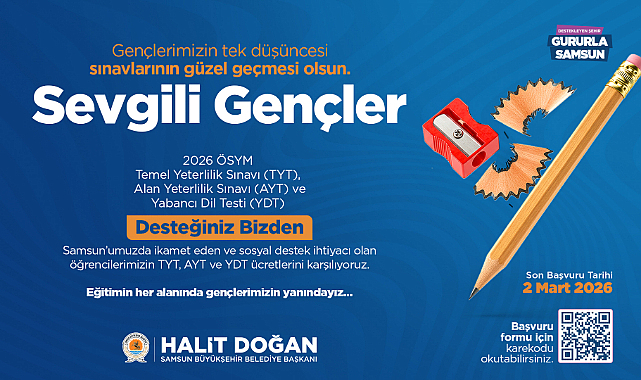ÜNİVERSİTE SINAVINA GİRECEK ÖĞRENCİLERE DESTEK