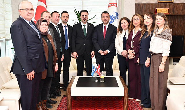 Başkan'dan Samsun Mali Müşavirler Odası Başkanı ziyaret